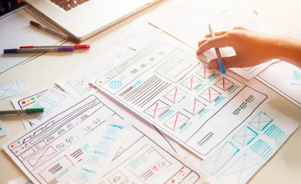 wireframing for web development